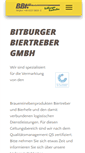 Mobile Screenshot of bitburger-biertreber.de